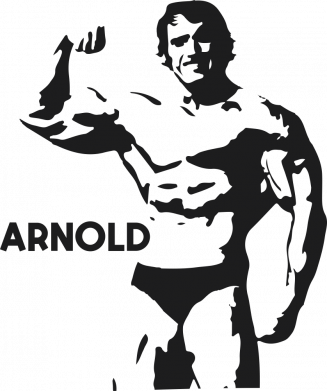 Кружка 320ml Арнольд Шварценеггер 2