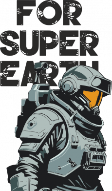 Термобутылка Viano Helldivers 2 Постер 2