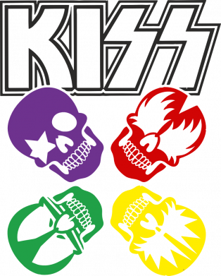 Кружка 320ml Kiss Band 2
