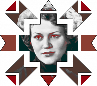 Шеврон закруглений прямокутний Етно Ліна Костенко 2