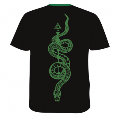 Мужская 3D футболка Modern Slytherin 2