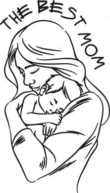 Принт Шеврон щит Моя найкраща Матуся, Фото № 2 - FATLINE