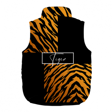 3D жилет унисекс Взгляд Тигра 2