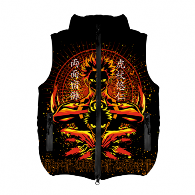 Принт 3D жилет унисекс Рёмен Сукуна И Итадори Юджи, Фото № 2 - FATLINE