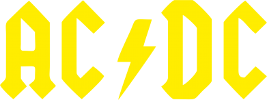 Шеврон прямокутний AC DC 2