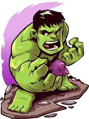 Принт Мужская футболка Stedman Hulk anime, Фото № 2 - FATLINE