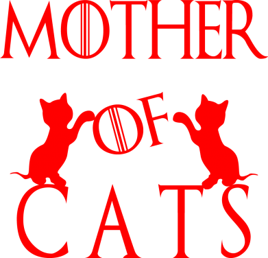 Жіноча стрейчева футболка Mother of cats1 2