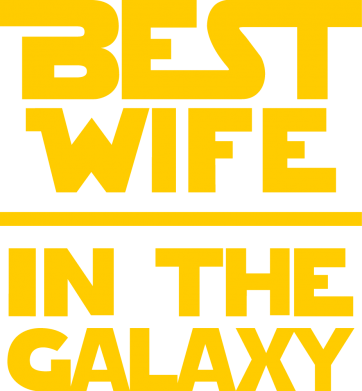 Женская футболка Best wife in the Galaxy 2