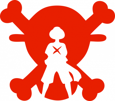 Шеврон прямокутний One Piece Luffy Captain 2