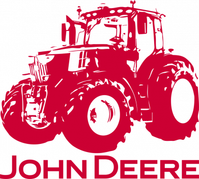 Принт Женская майка Tractor John Deere, Фото № 2 - FATLINE