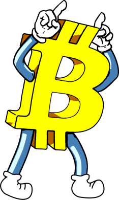 Принт Чехол для Xiaomi Redmi Note 12 Pro 5g Bitcoin contrast, Фото № 2 - FATLINE