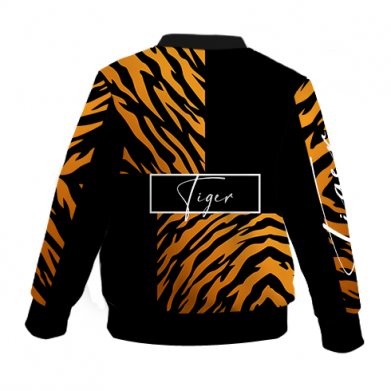 Детский 3D бомбер Взгляд Тигра 2