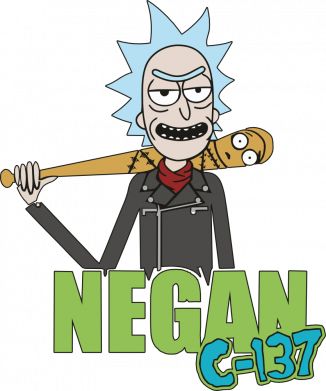 Кружка 320ml Rick Negan 2