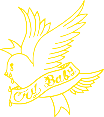 Мужская футболка Stedman Cry Baby bird cries 2