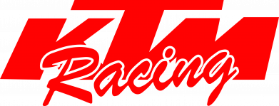 Флаг Ktm Racing logo 2