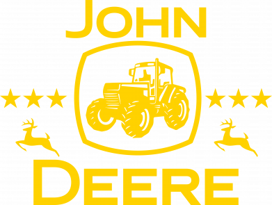 Мужская футболка Stedman John Deere and tractor fanArt 2