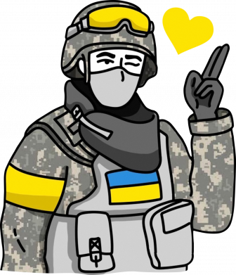 Чохол з розділу ЗСУ Військовий з сердечком для Apple iPhone 13 2