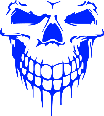 Дитяча футболка Silhouette of a skull 2