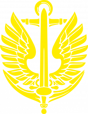 Шеврон закруглений прямокутний Морська піхота України 2