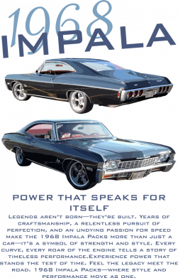 Кружка 320ml Chevrolet Impala 1968 2