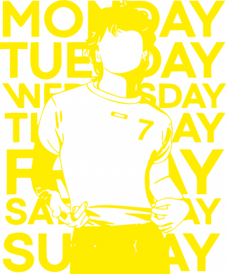 Мужская футболка Stedman JungKook Seven 2