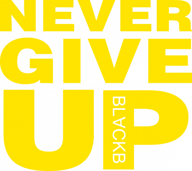 Жіноча футболка Never give up 1 2