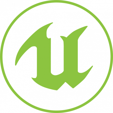 Принт Мужская футболка Stedman Unreal Engine Logo, Фото № 2 - FATLINE