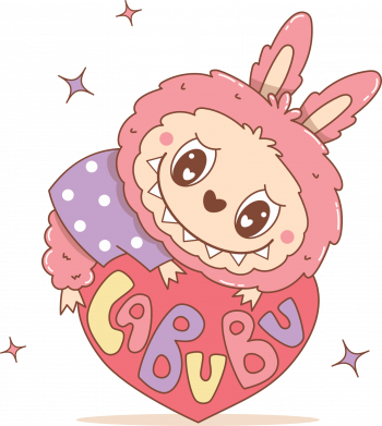 Тарілка LaBuBu з серцем 2