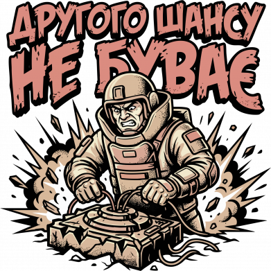 Кружка двухцветная 180ml ВТОРОГО ШАНСА НЕ БЫВАЕТ 2