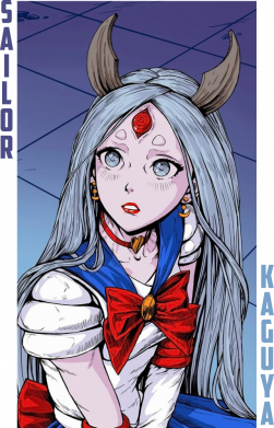 Шеврон щит Sailor Kaguya 2