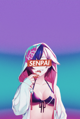 Чехол из раздела Авторские принты Senpai anime girl для Xiaomi Mi 10T/10T Pro 2