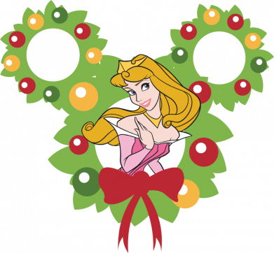 Принт Кепка тай-дай Рождественская спящая красавица, Фото № 2 - FATLINE