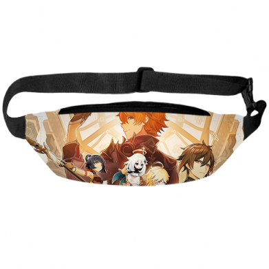 3D сумка-бананка Genshin Impact Characters 2