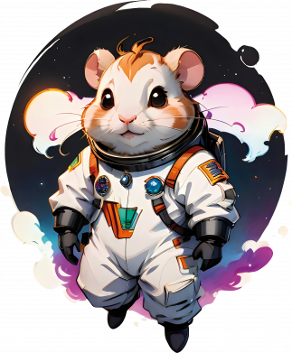 Хомяк космонавт