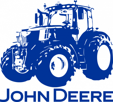 Принт Свитшот унисекс Tractor John Deere, Фото № 2 - FATLINE