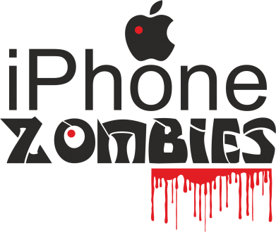 Шеврон прямоугольный iPHONE ZOMBIES 2