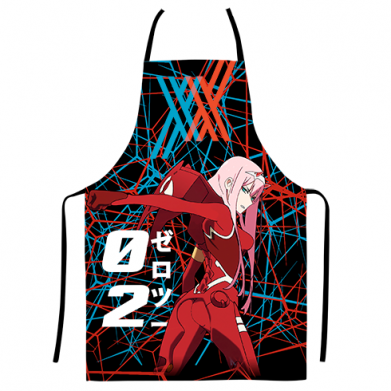 Принт 3D фартух Darling In The Franxx Zero Two, Фото № 1 - FATLINE