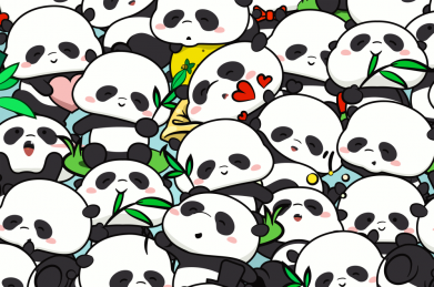 Флаг Funny pandas 2