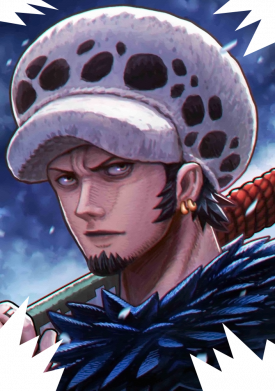 Принт Футболка преміум жіноча FATLINE Trafalgar Law, Фото № 2 - FATLINE