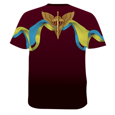 Мужская 3D футболка Всегда Первые ДШВ 2