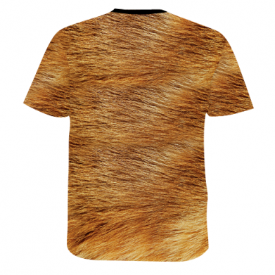 Мужская 3D футболка Хитрая Лисичка 2