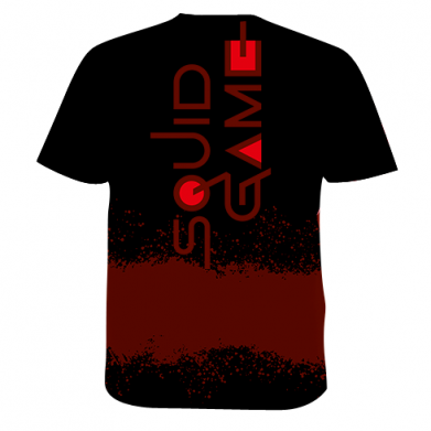 Чоловіча 3D футболка Гра В Кальмара 3D 2