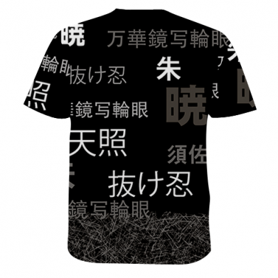 Мужская 3D футболка Учиха Итачи 2