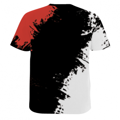 Мужская 3D футболка The Witcher Spray Art 2