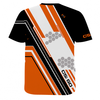 Мужская 3D футболка CS: GO AWP Asiimov Skin 2