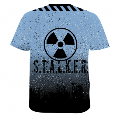 Чоловіча 3D футболка Stalker Hunter 2