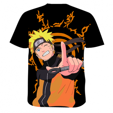 Чоловіча 3D футболка Naruto Uzumaki 2