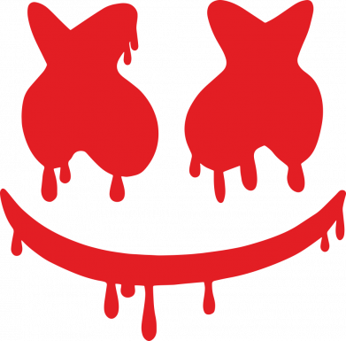 Свитшот унисекс Marshmello and face logo 2