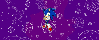 Принт 3D пенал Sonic and space, Фото № 2 - FATLINE