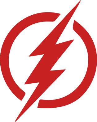 Мужская футболка  с V-образным вырезом Superhero logo 2